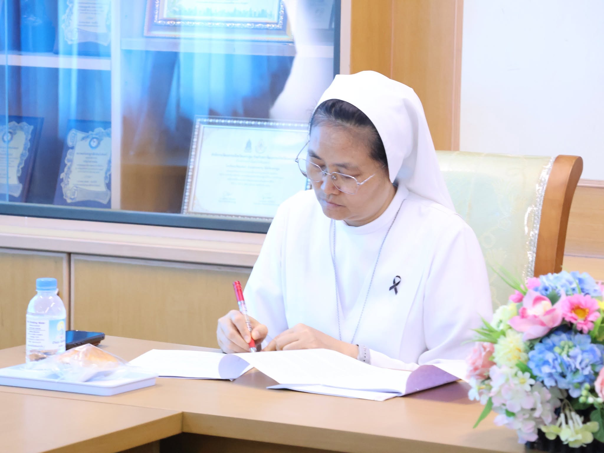 ประชุมคณะกรรมการบริหารสถานศึกษา ประจำปีการศึกษา 2569